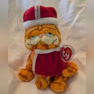 NWT-Ty Beanie Babies Garfield His Majesty Plushie